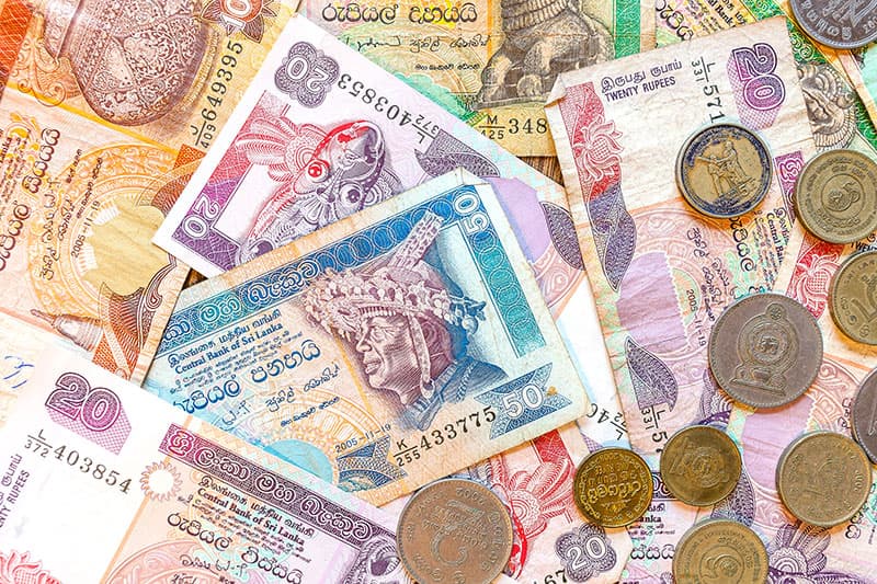 Geld auf Sri Lanka